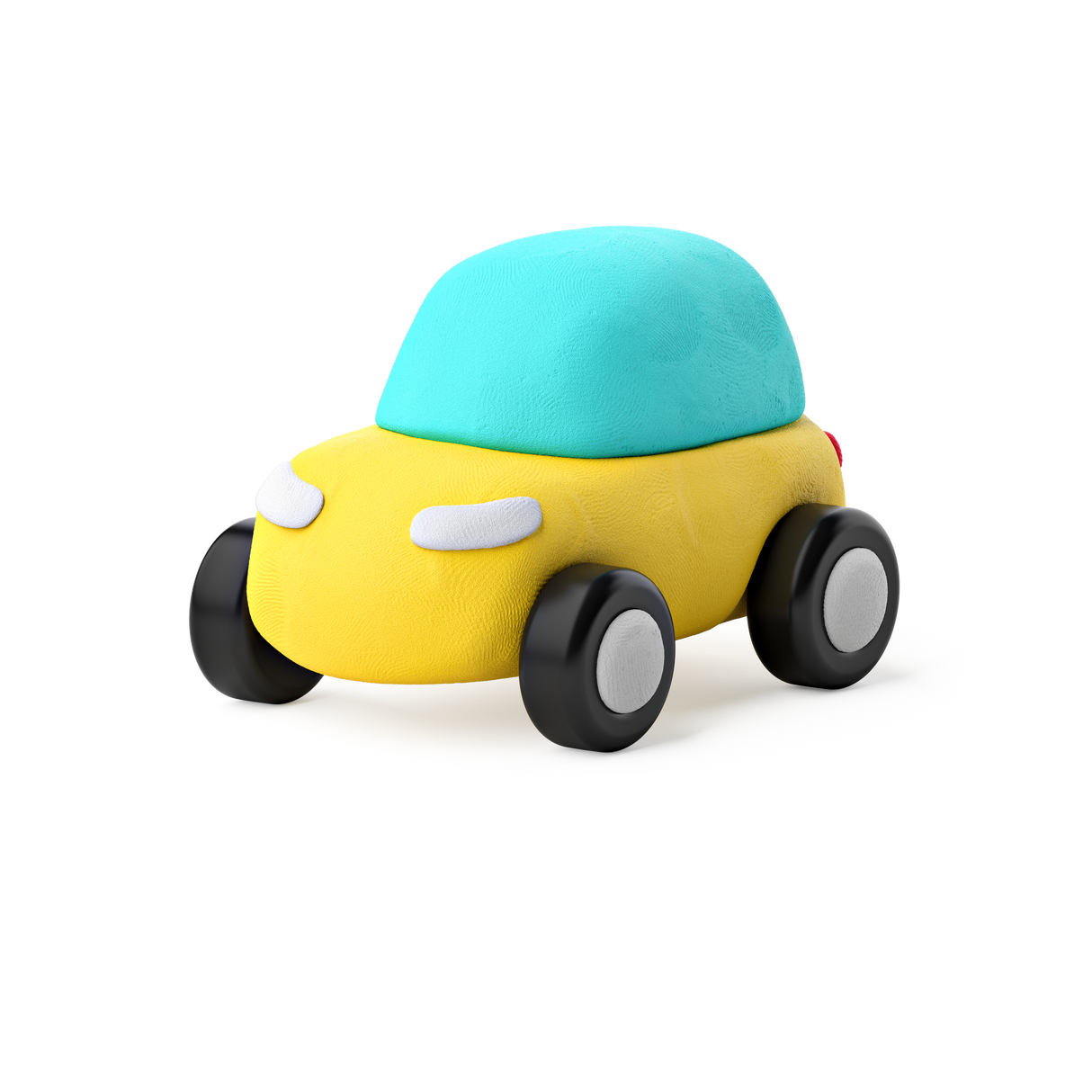 HEY CLAY Modeling Clay Eco Cars with Wheels 60901E
