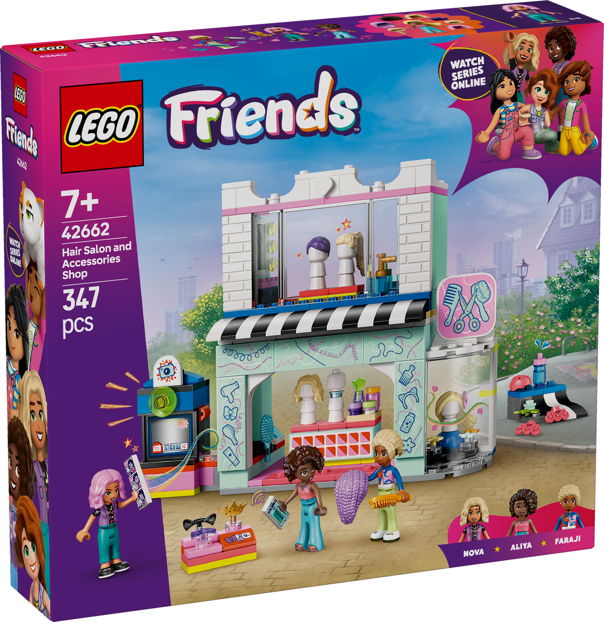 LEGO Friends Hair Salon and Accessories Shop 42662L