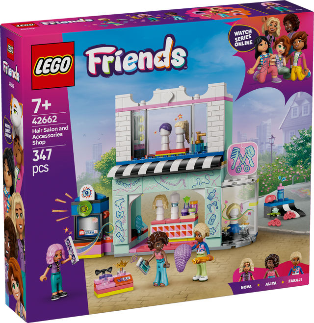 LEGO Friends Hair Salon and Accessories Shop 42662L