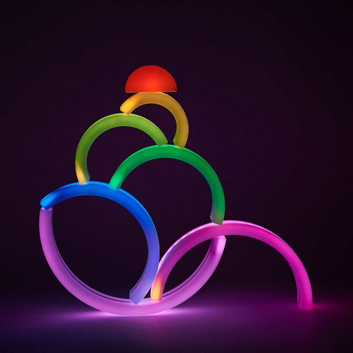 TTS Rainbow Glow Arches 7pk EL45134B