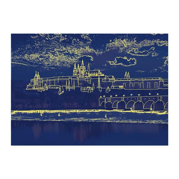 Dino Neon Puzzle 1000 pc Prague 54127D