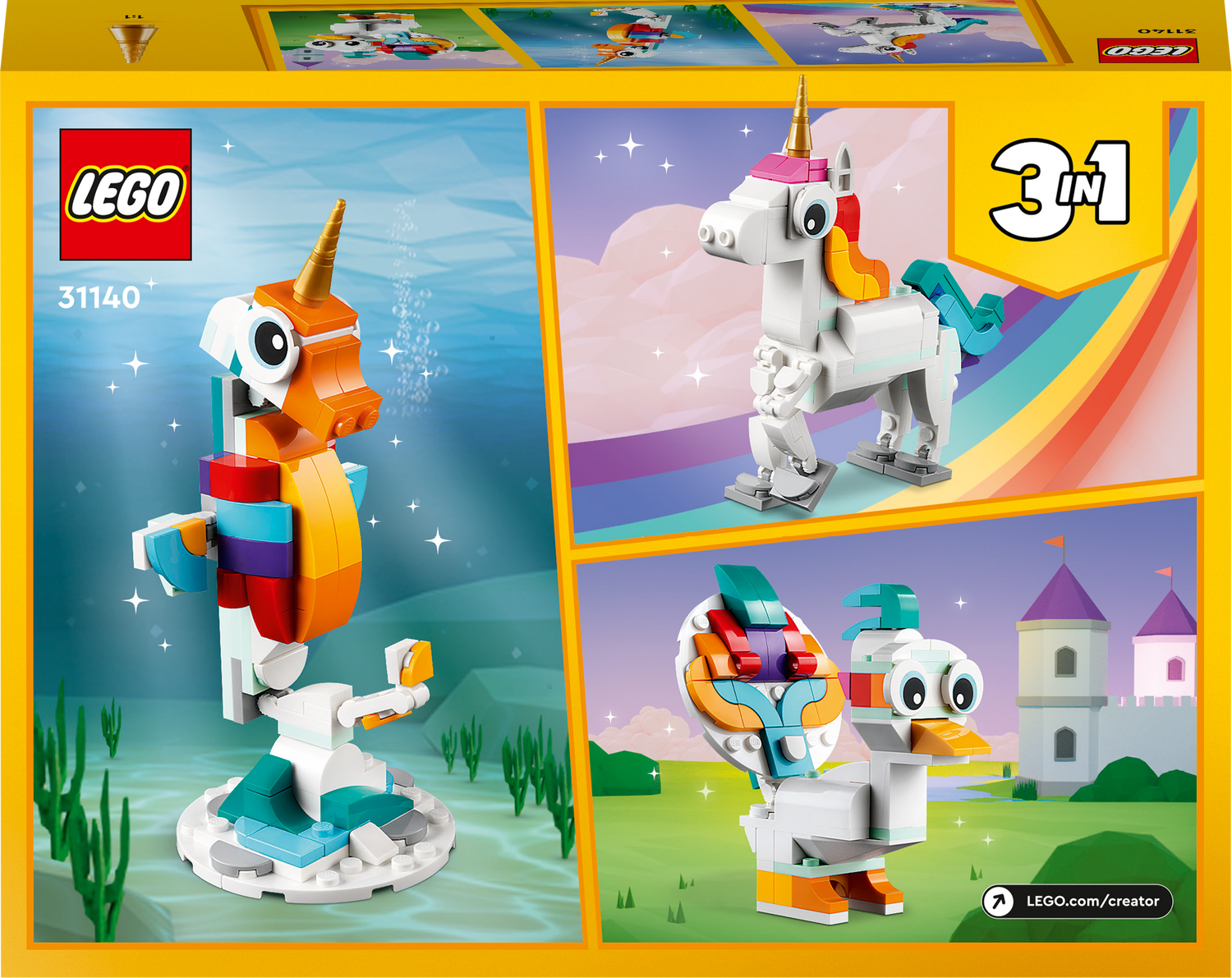 LEGO Creator Magical Unicorn 31140L