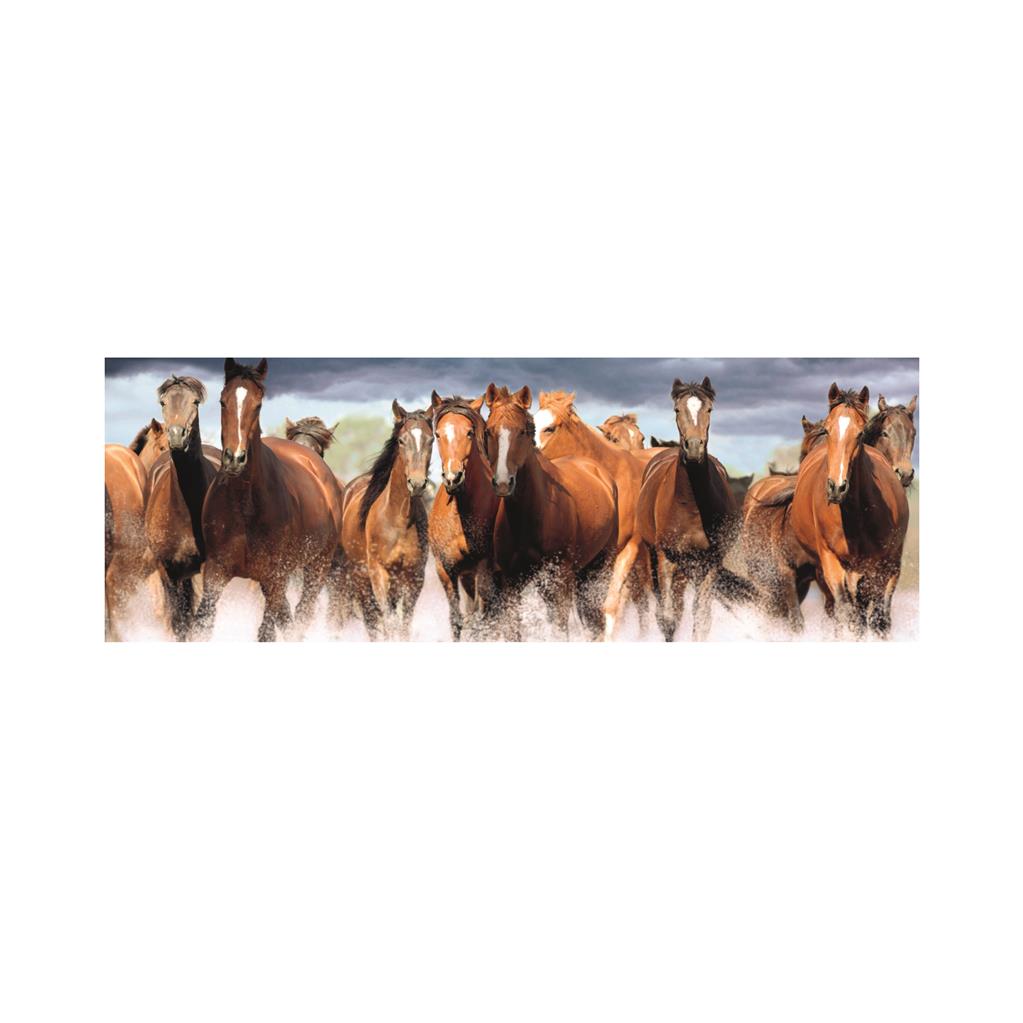 Dino panoramic puzzle 150 pcs Horses 39334D