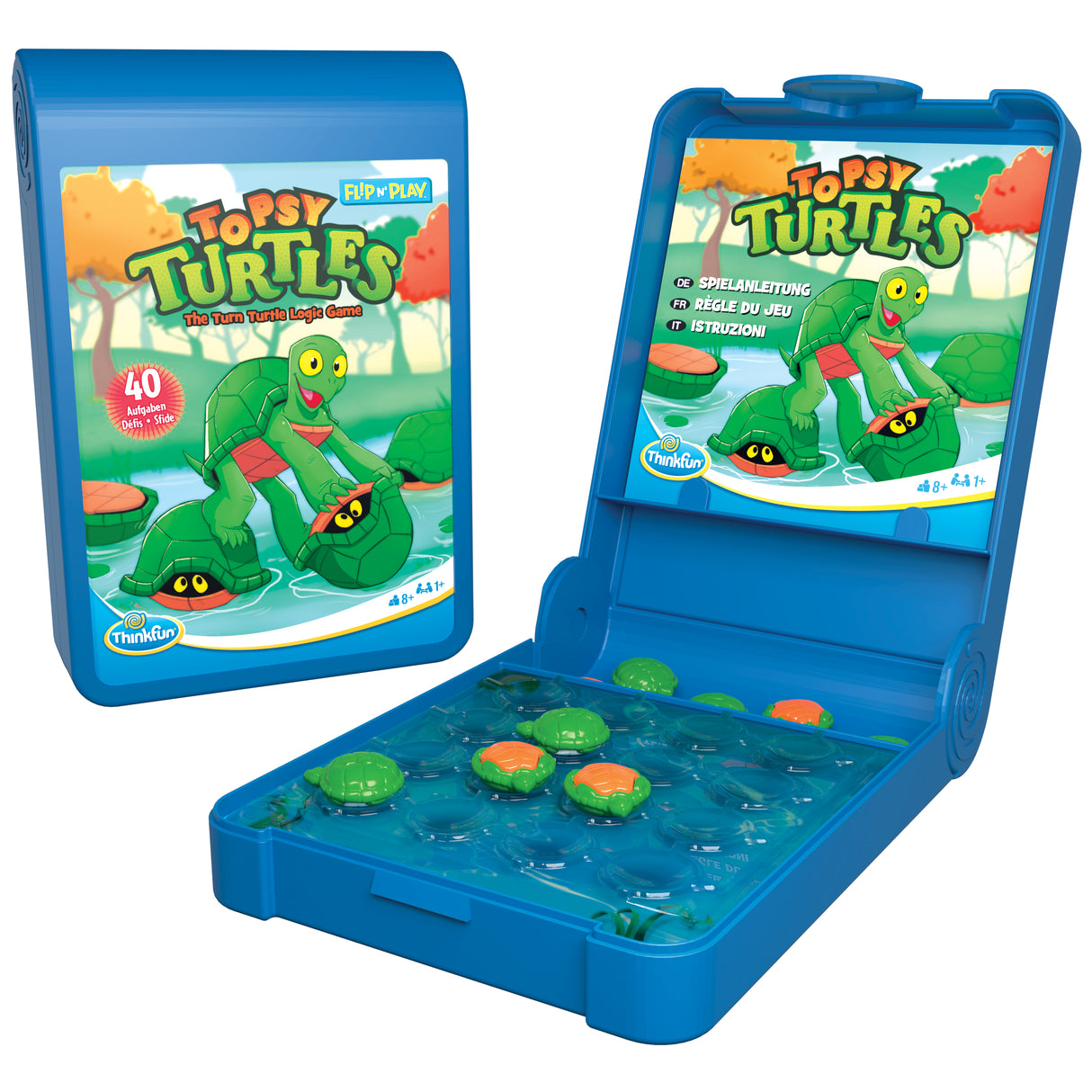 ThinkFun Travel Game Topsy Turtles 76576F