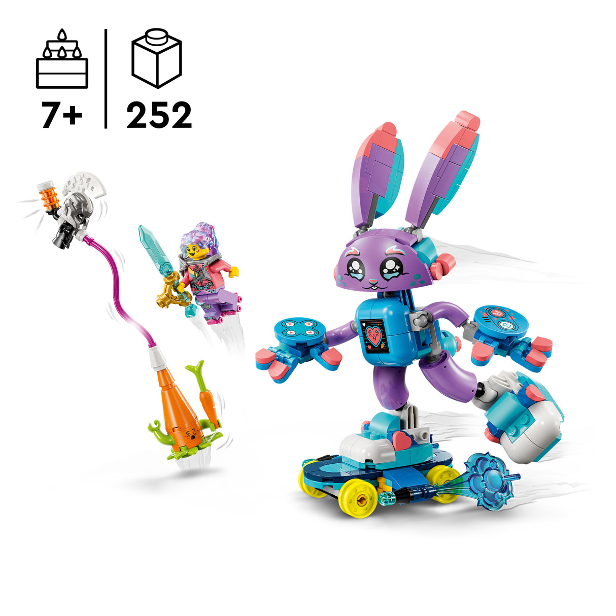 LEGO Dreamzzz Izzie and Bunchurro the Gaming Bunny 71490L