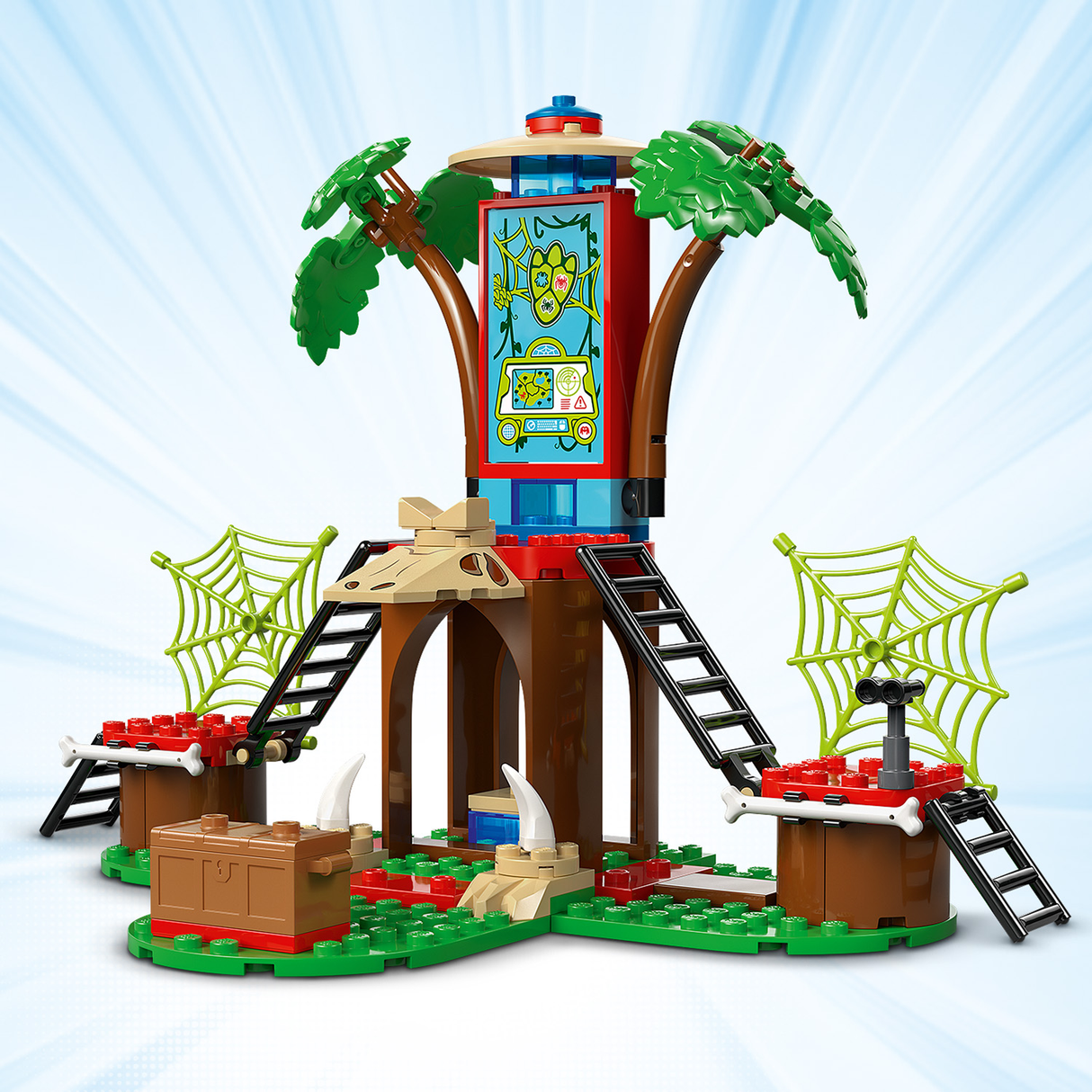 LEGO Spidey and Gobby's Raptor Battle at Tree House HQ 11200L