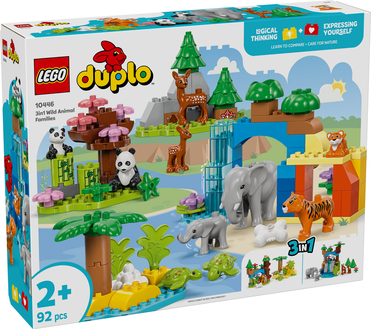 LEGO DUPLO 3in1 Wild Animal Families 10446L
