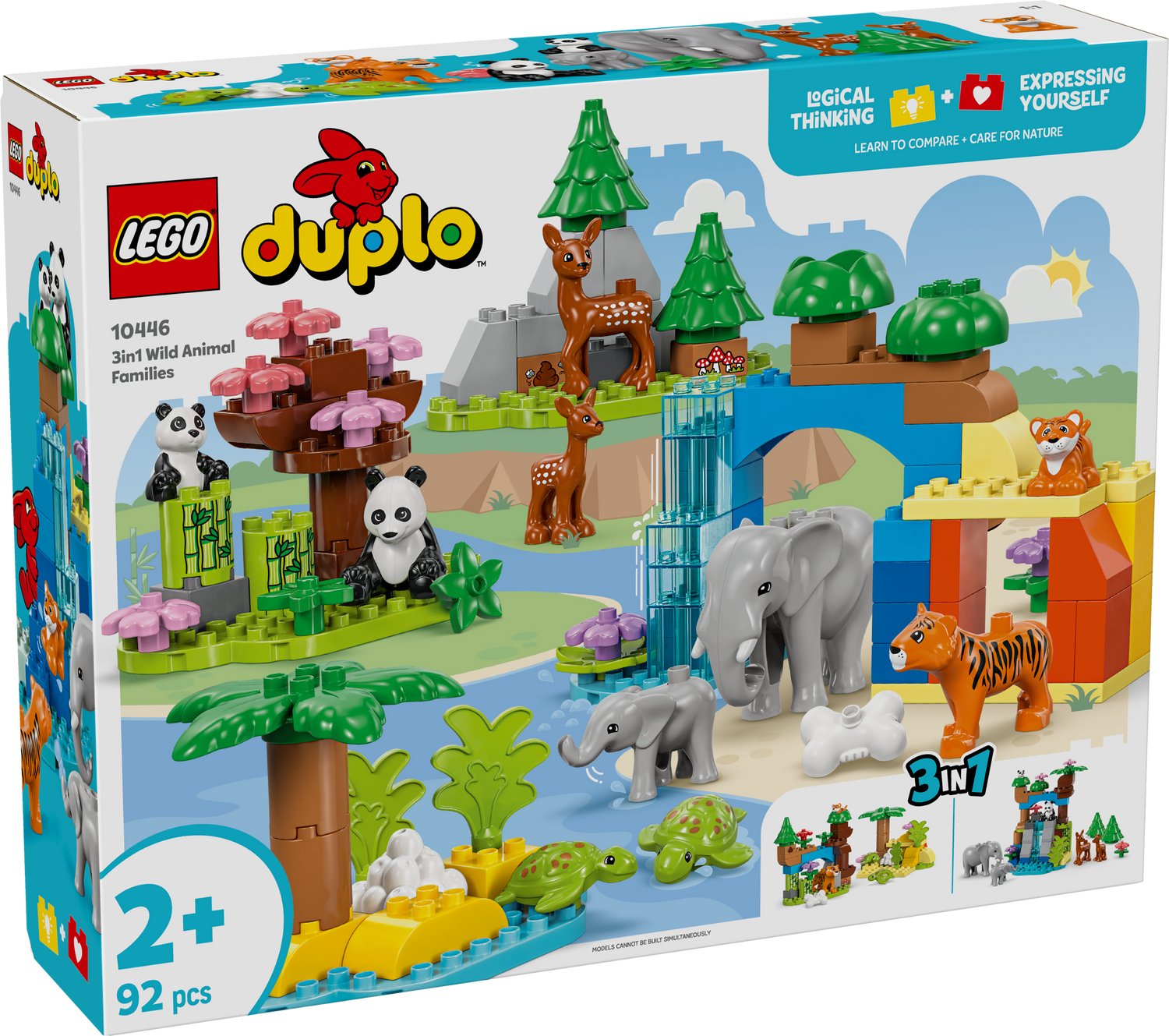 LEGO DUPLO 3in1 Wild Animal Families 10446L