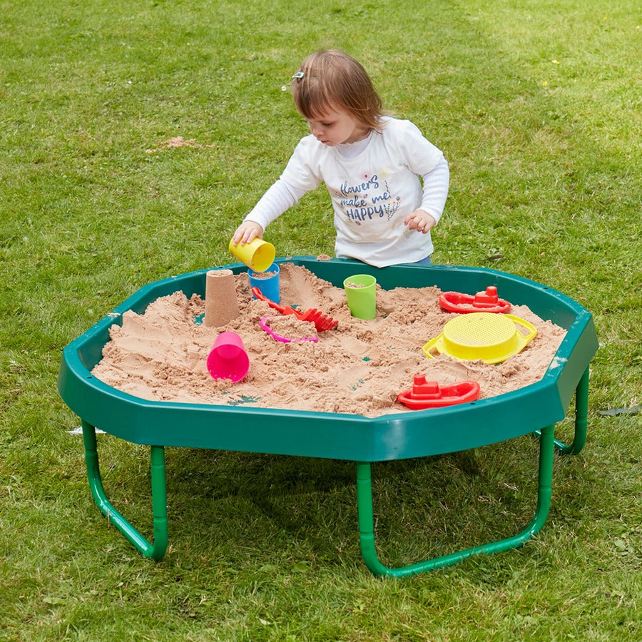 TTS Plastic Active World Discovery Tuff Tray - Green TUFFGB
