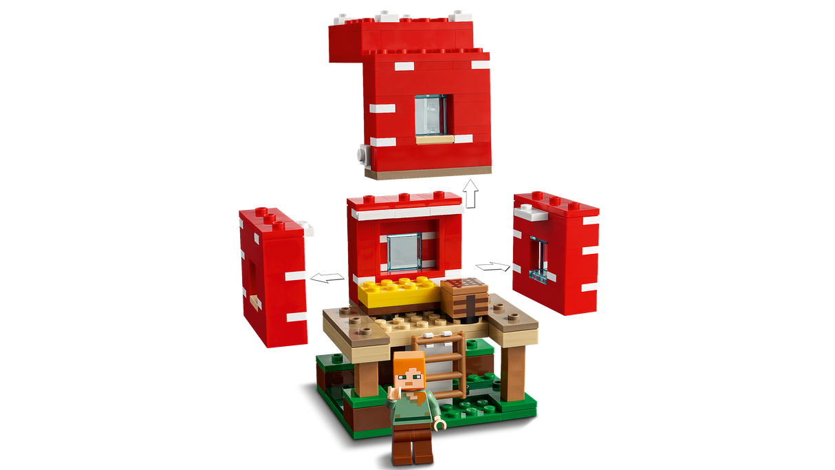 LEGO The Mushroom House 21179L