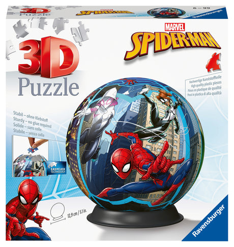 Ravensburger 3D Puzzle Ball 72 pc Spiderman 115631V