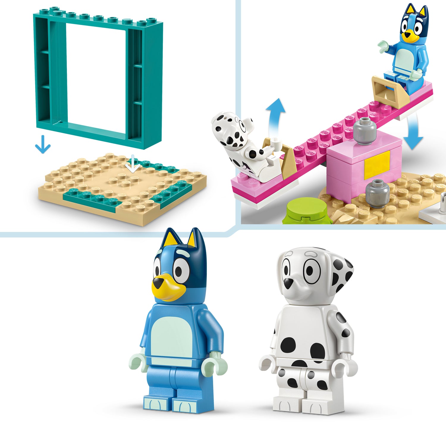 LEGO 4PLUS Playground Fun with Bluey and Chloe 11201L