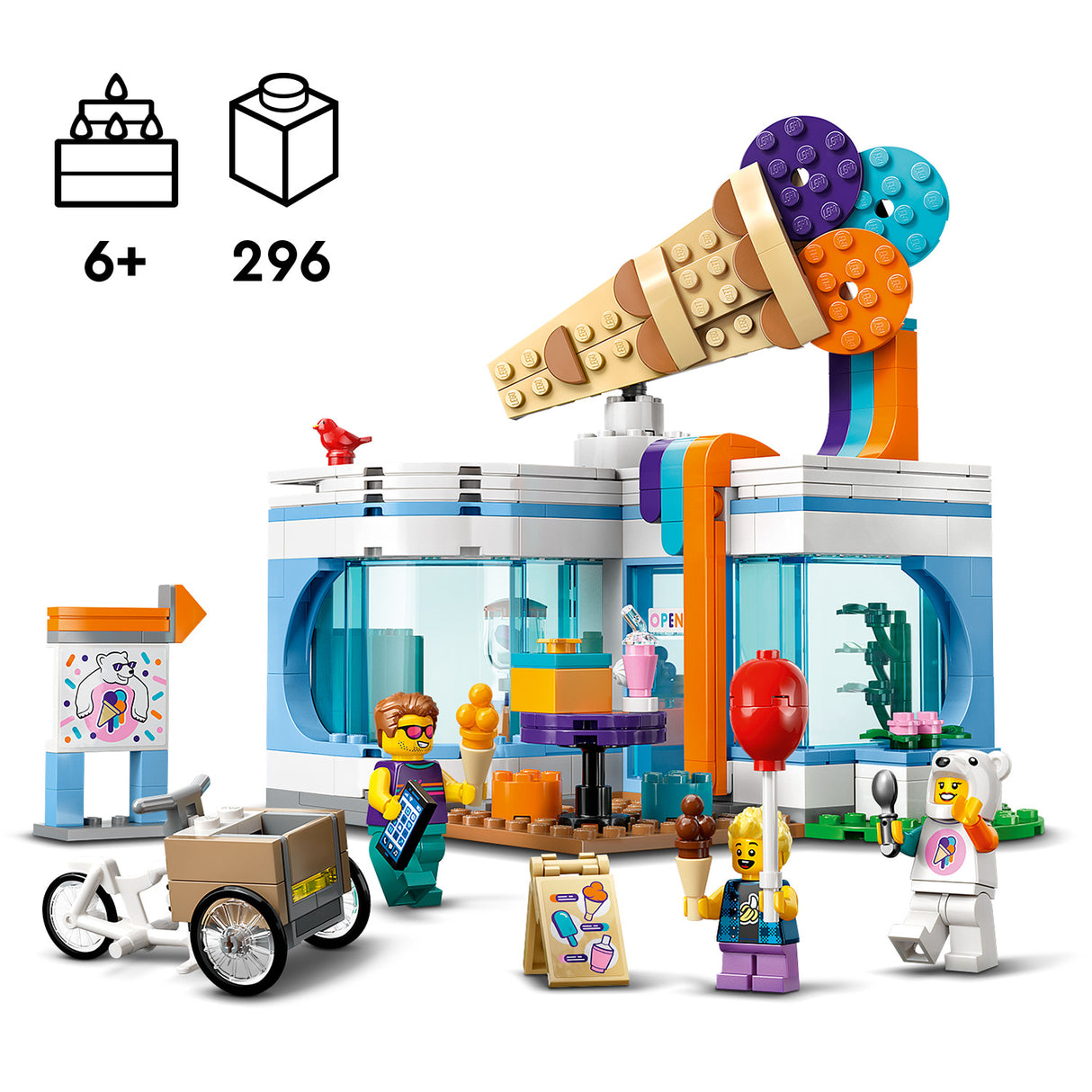 LEGO City Ice cream shop 60363L