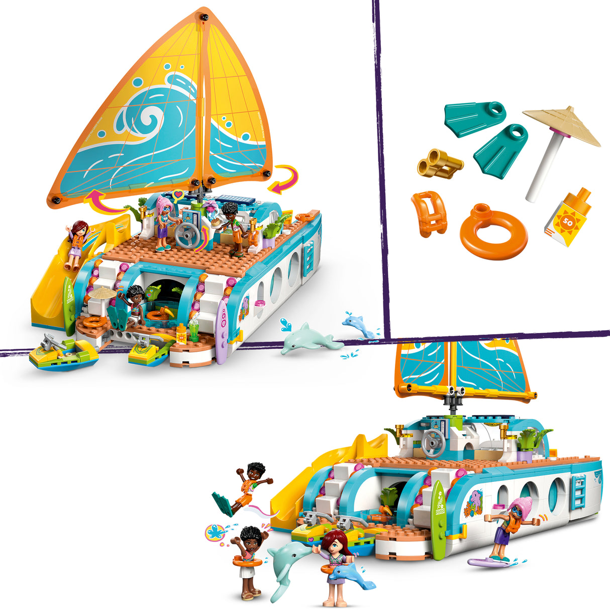 LEGO Friends Travel Boat Adventure
 42664L