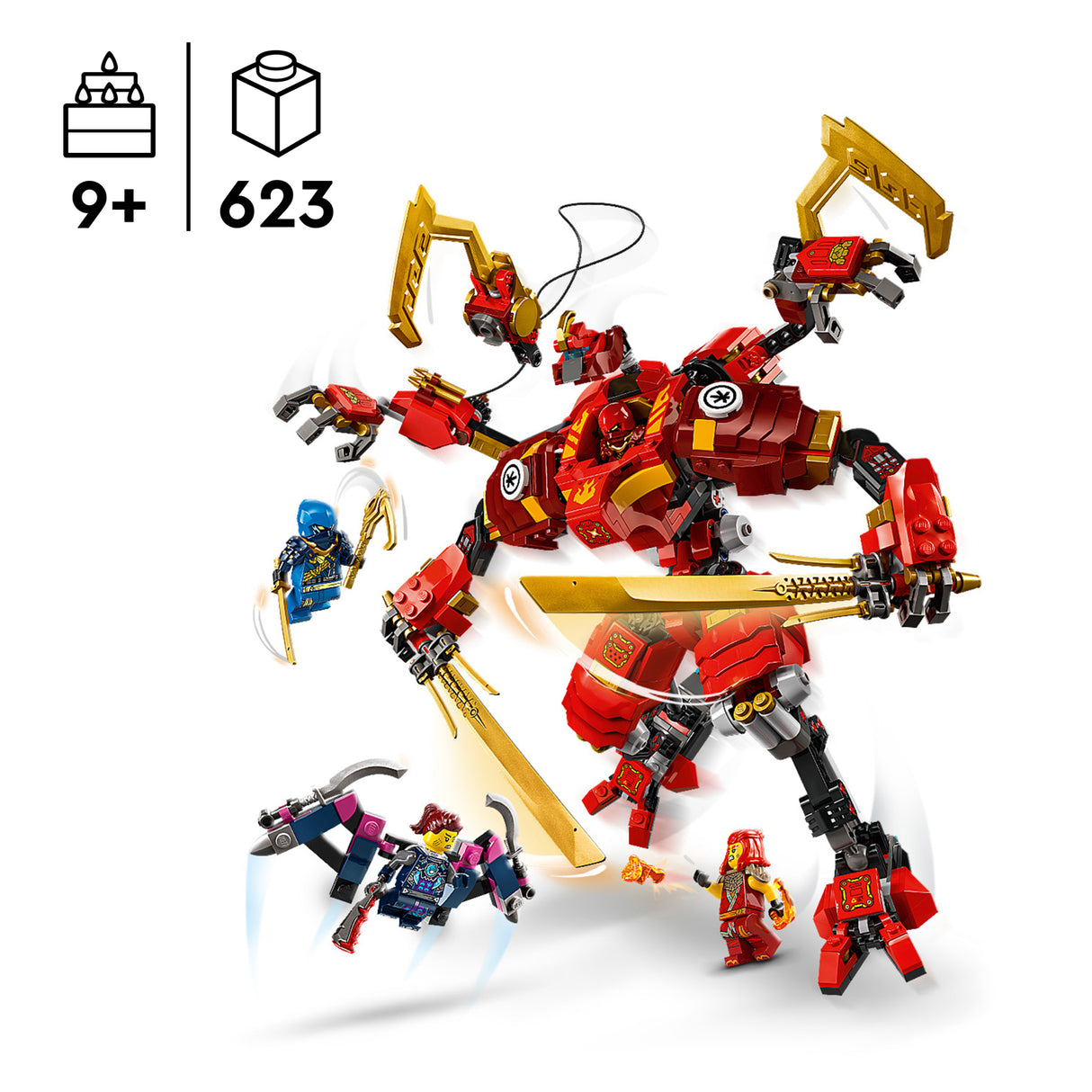 LEGO Ninjago Kai's Ninja Climber Mech 71812L