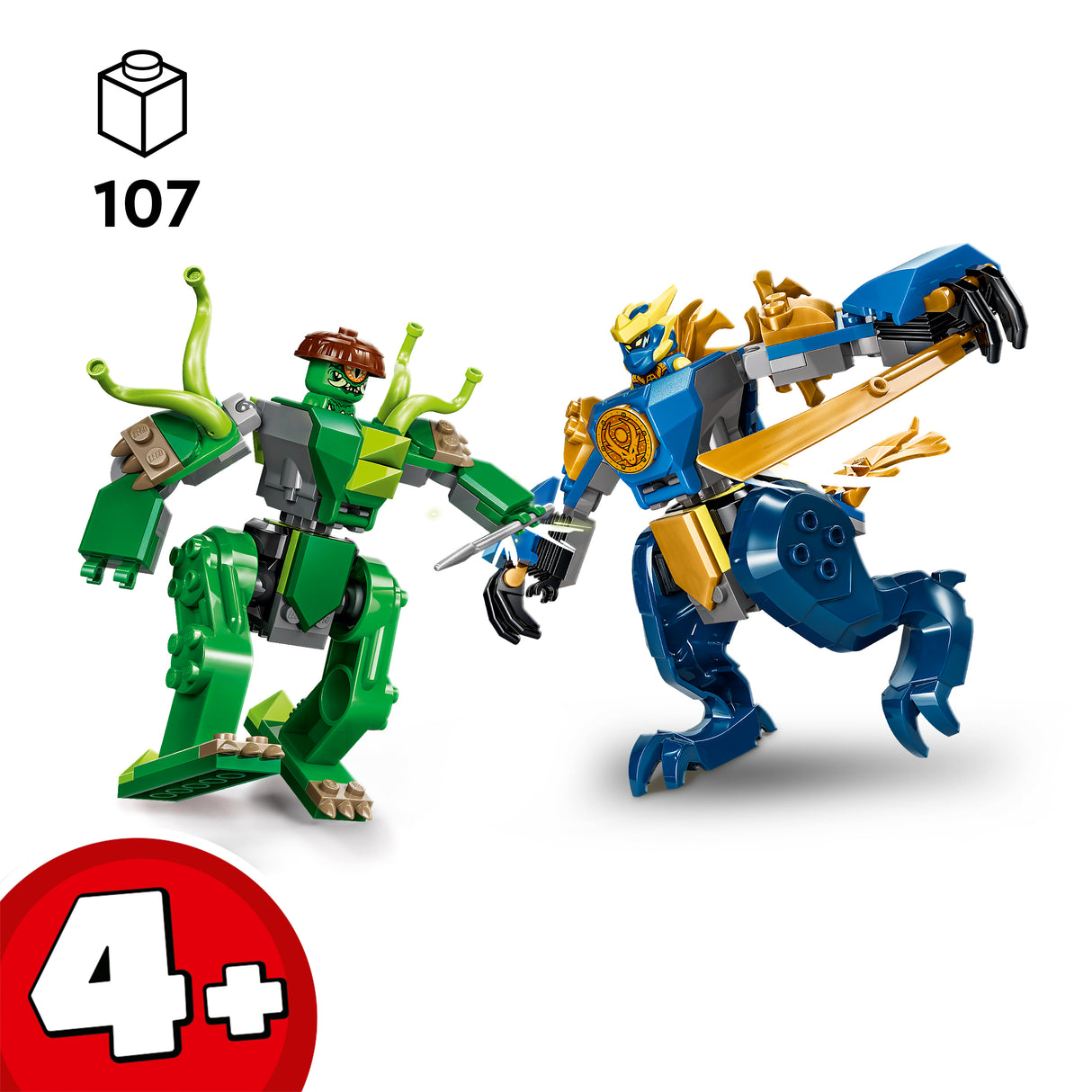 LEGO Ninjago Jay's Dragon Mech Fight 71853L