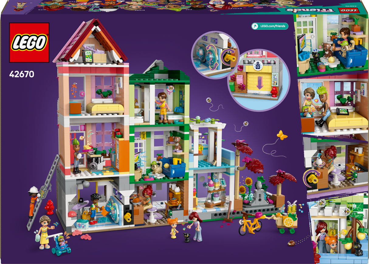 LEGO Friends  Heartlake City Apartments and Shops 42670L