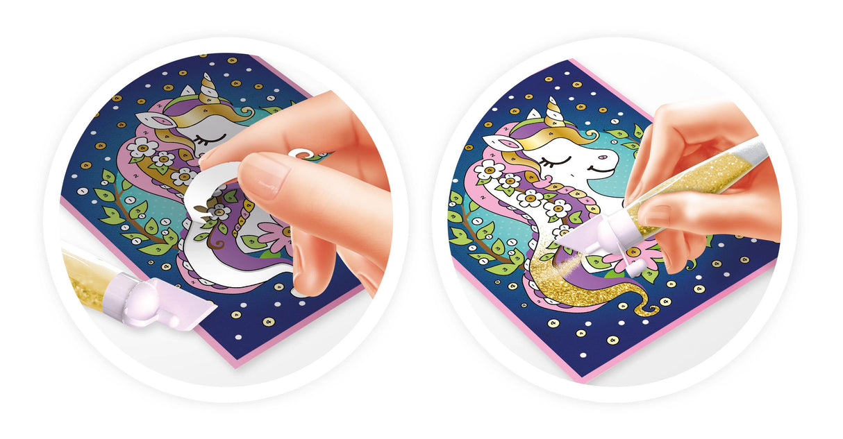 Buki Sparkling Picture of a Unicorn DP102I