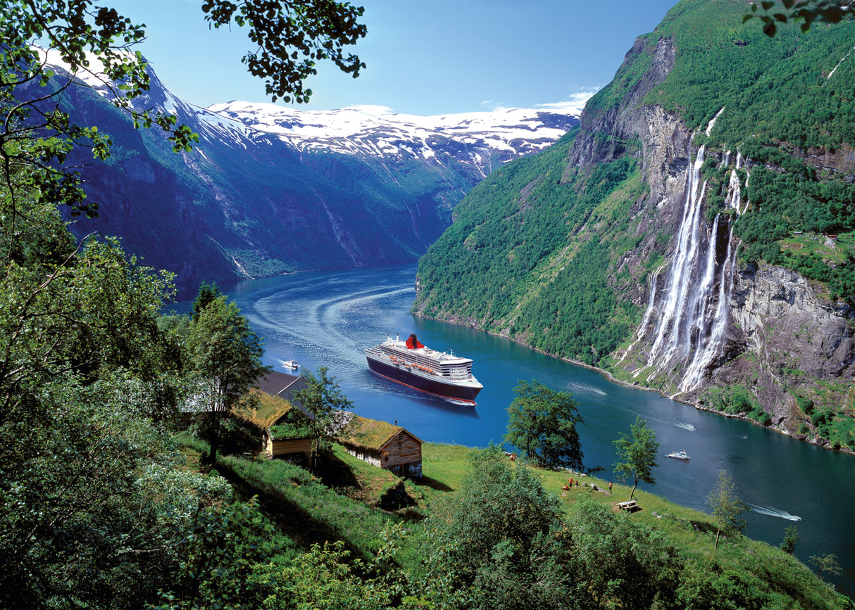 Ravensburger Puzzle 1000 pc Norwegian Fjords 12000475V