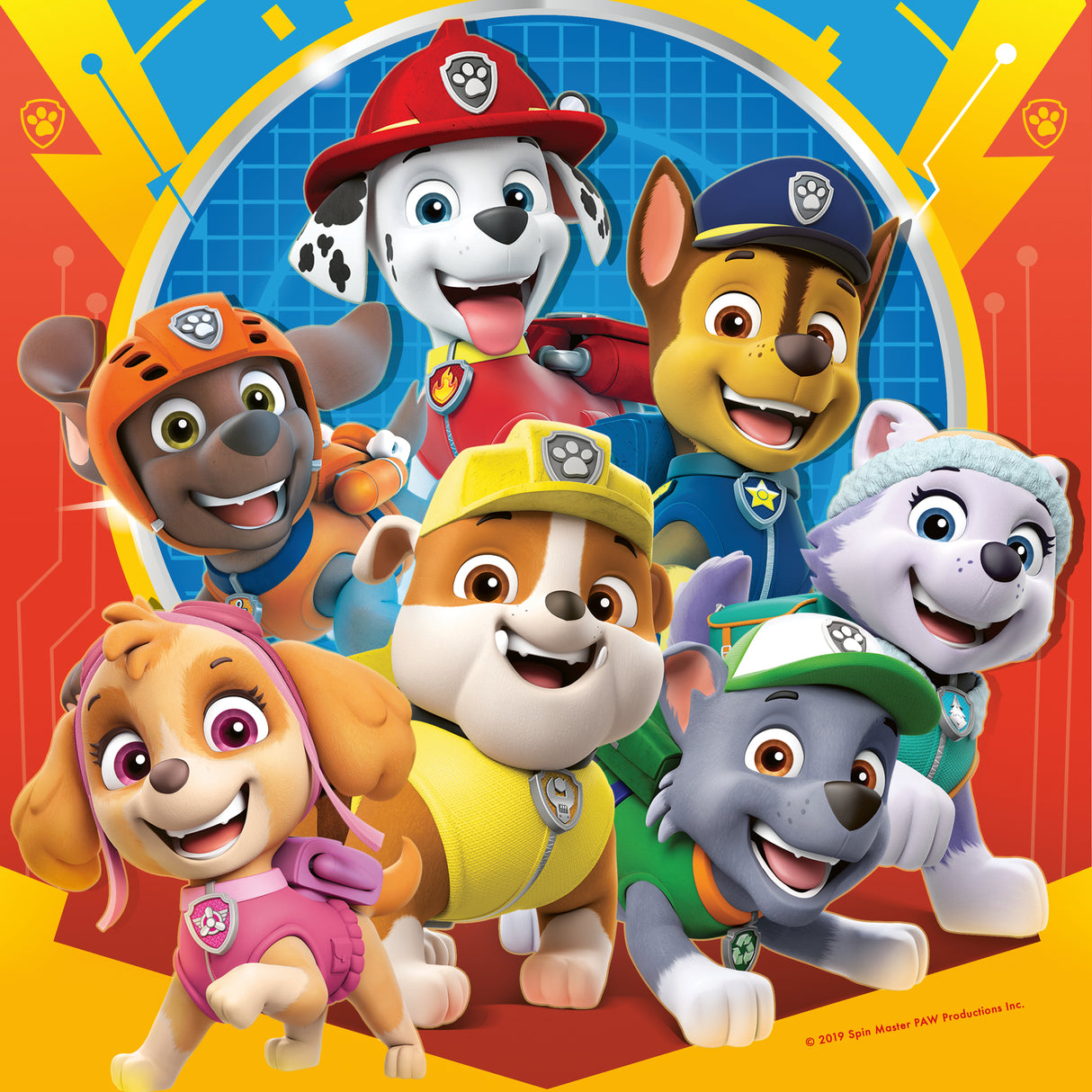 Ravensburger Puzzle 3x49 pc Paw Patrol pups 050482V