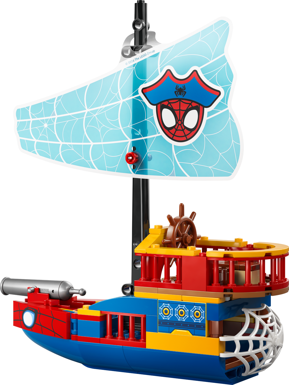 LEGO Team Spidey Pirate Ship 11208L