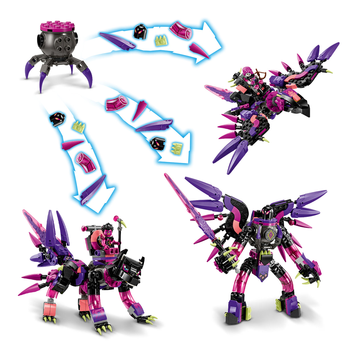 LEGO DREAMZzz The Never Witch's Nightmare Creatures 71483L