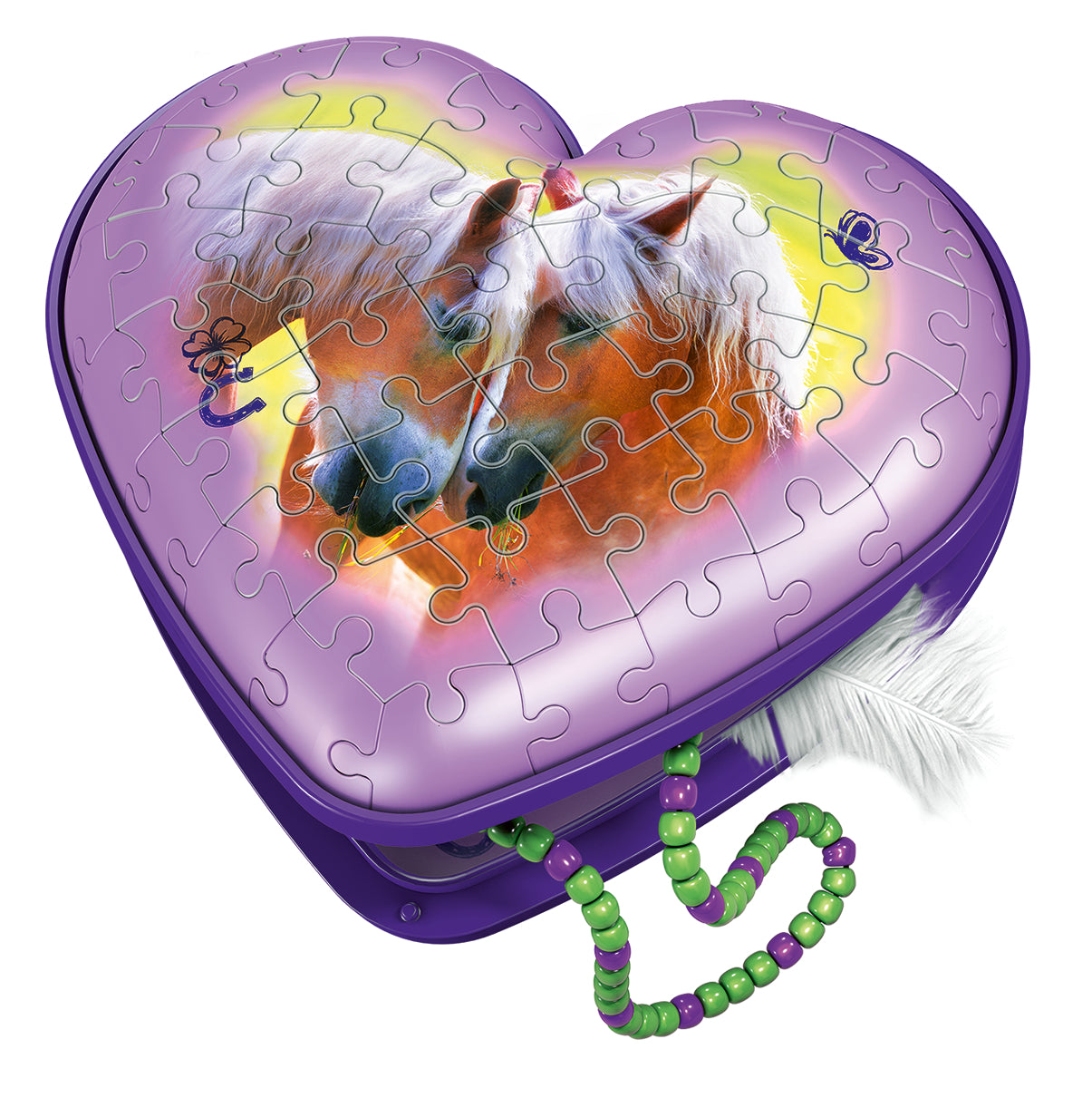 Ravensburger 3D Puzzle Jewelry Box Horse 111718V