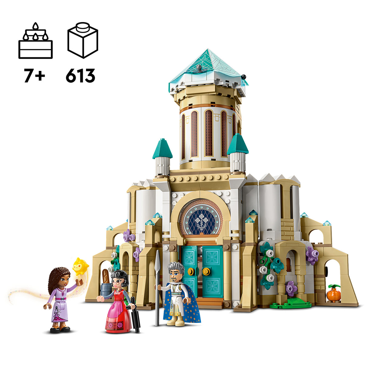 LEGO Disney King Magnifico's Castle 43224L