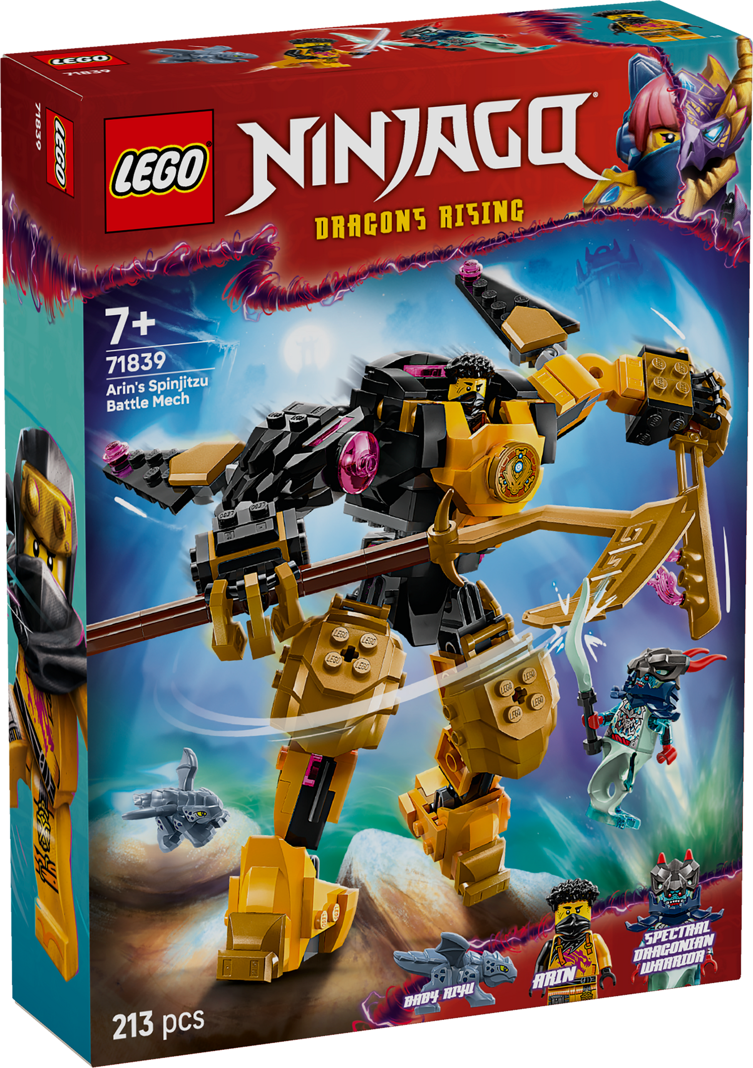 LEGO Ninjago Arin's Spinjitzu Battle Mech 71839L