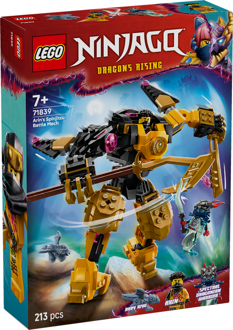 LEGO Ninjago Arin's Spinjitzu Battle Mech 71839L