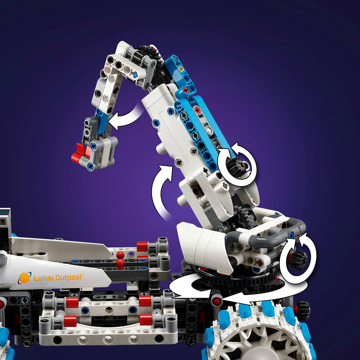 LEGO Technic Lunar Outpost Moon Rover Space Vehicle 42211L