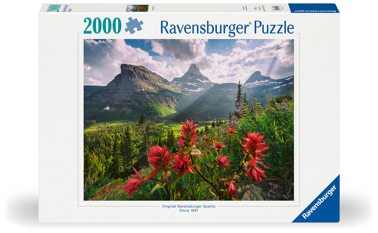 Ravensburger Puzzle 2000 pc Ancient Mountains 12001415V