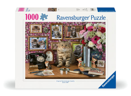 Ravensburger Puzzle 1000 Pieces: My Cute Kitty 12000482V