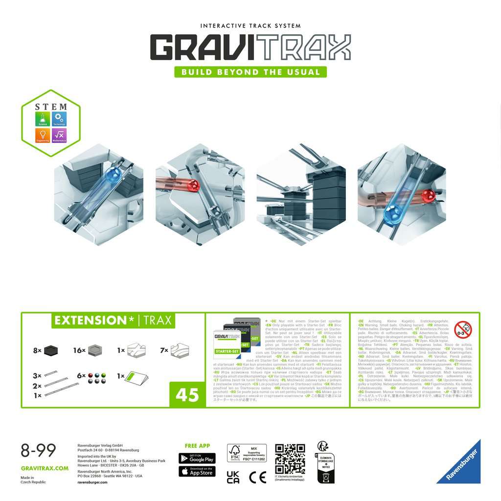 Ravensburger GraviTrax Rails extension set 22414UU