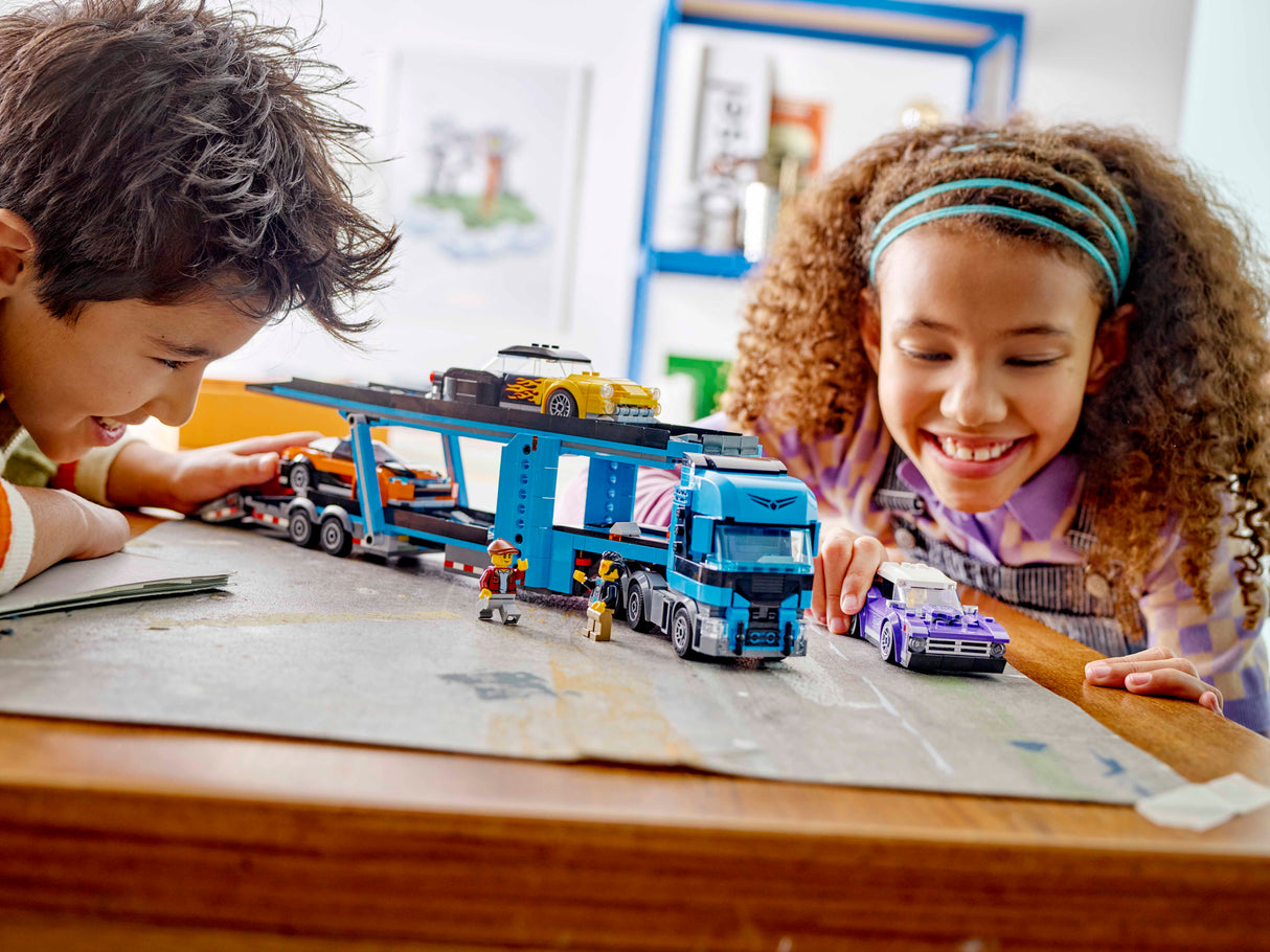 LEGO City Car Transporter Truck with Sports Cars 60408L