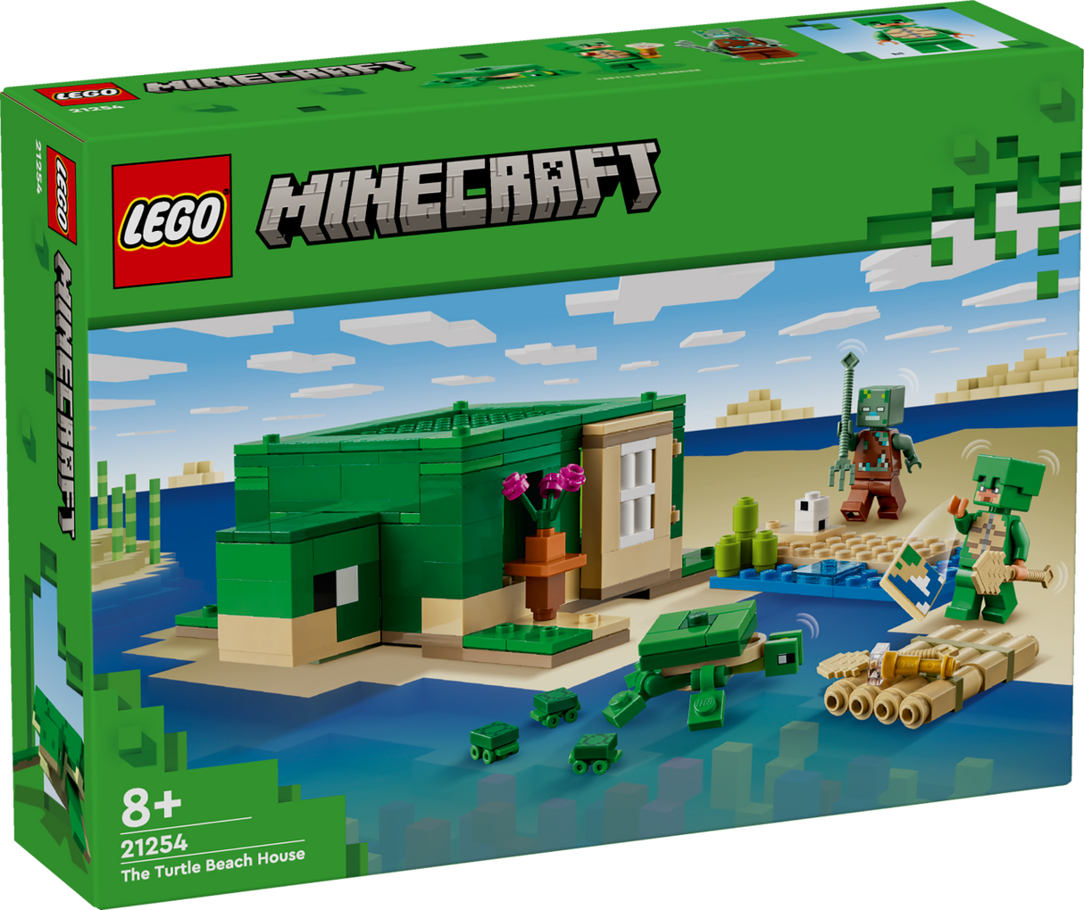 LEGO Minecraft The Turtle Beach House 21254L