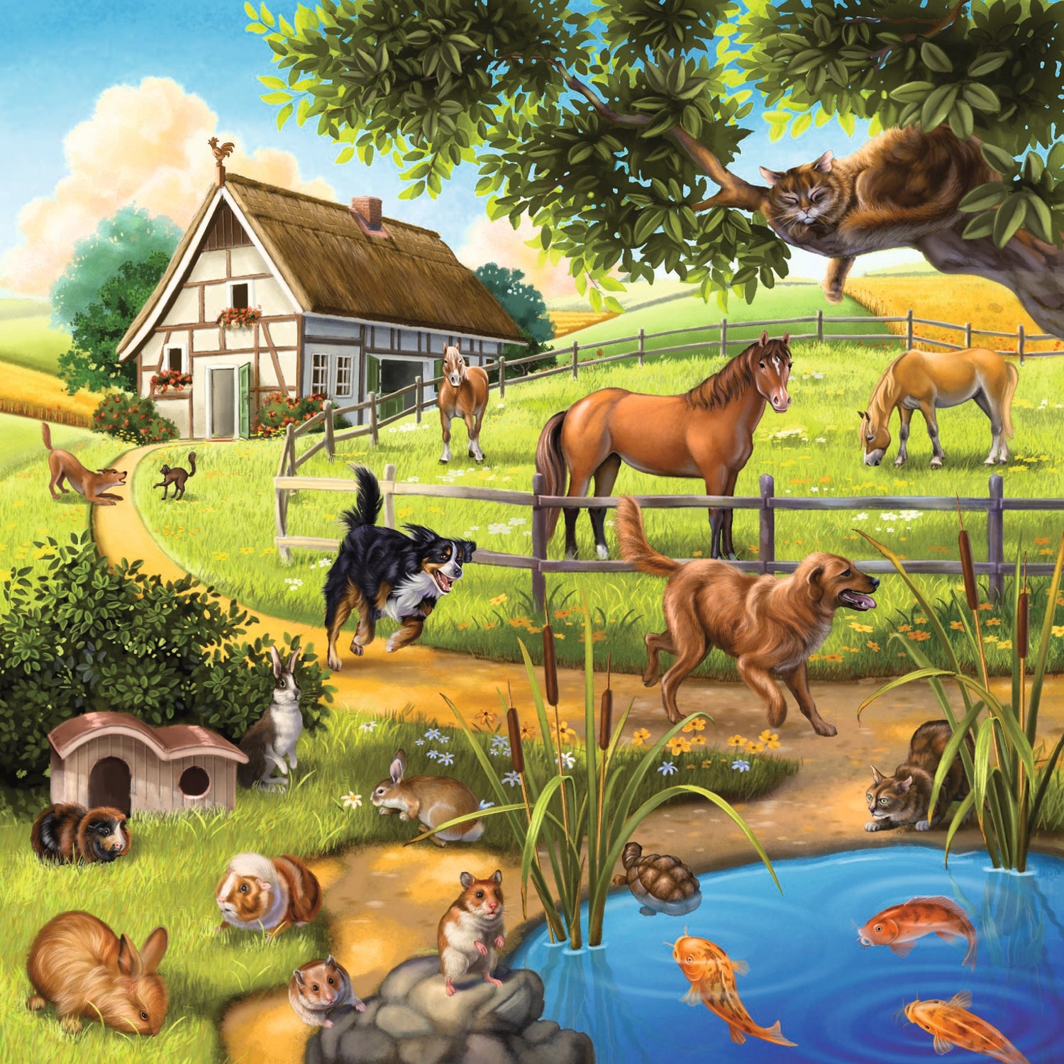 Ravensburger Puzzle 3x49 pc Animals 092659V