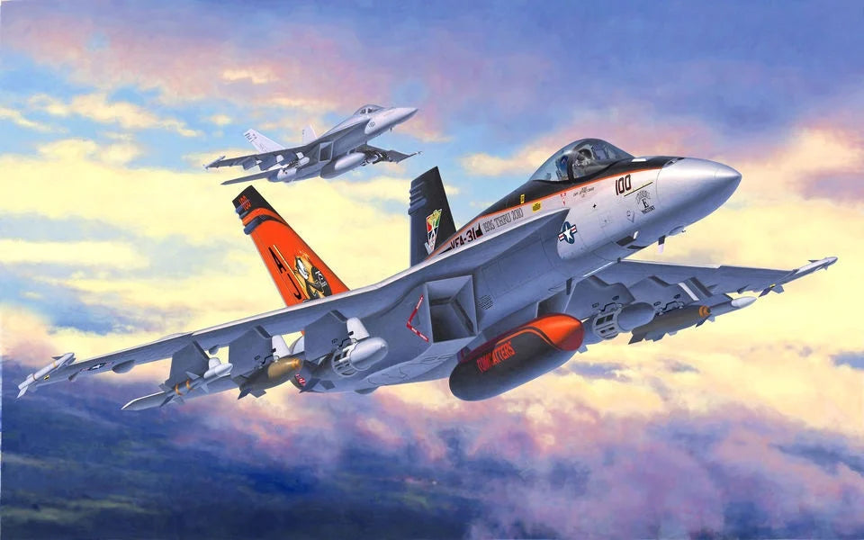 Revell plastic model F/A-18E Super Hornet 1:144 03997R