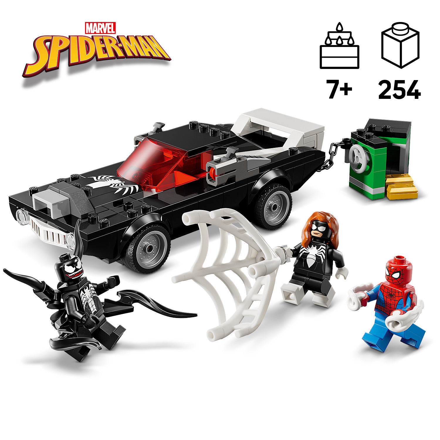 LEGO Super Heroes Spider-Man vs. Venom Muscle Car 76309L