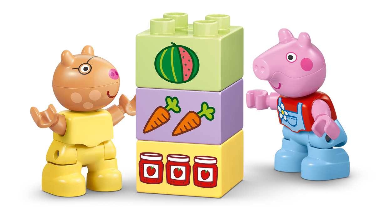 LEGO DUPLO Peppa Pig Tractor and Market 10468L