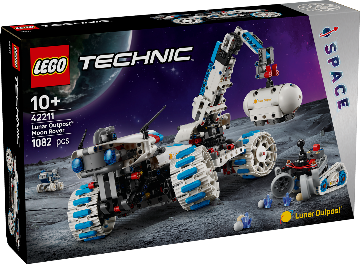 LEGO Technic Lunar Outpost Moon Rover Space Vehicle 42211L