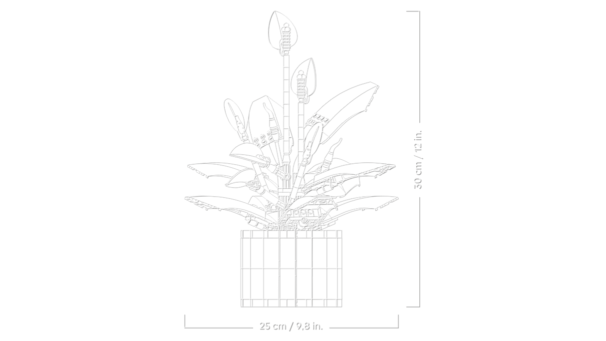 LEGO Botanicals Peace Lily 11504L