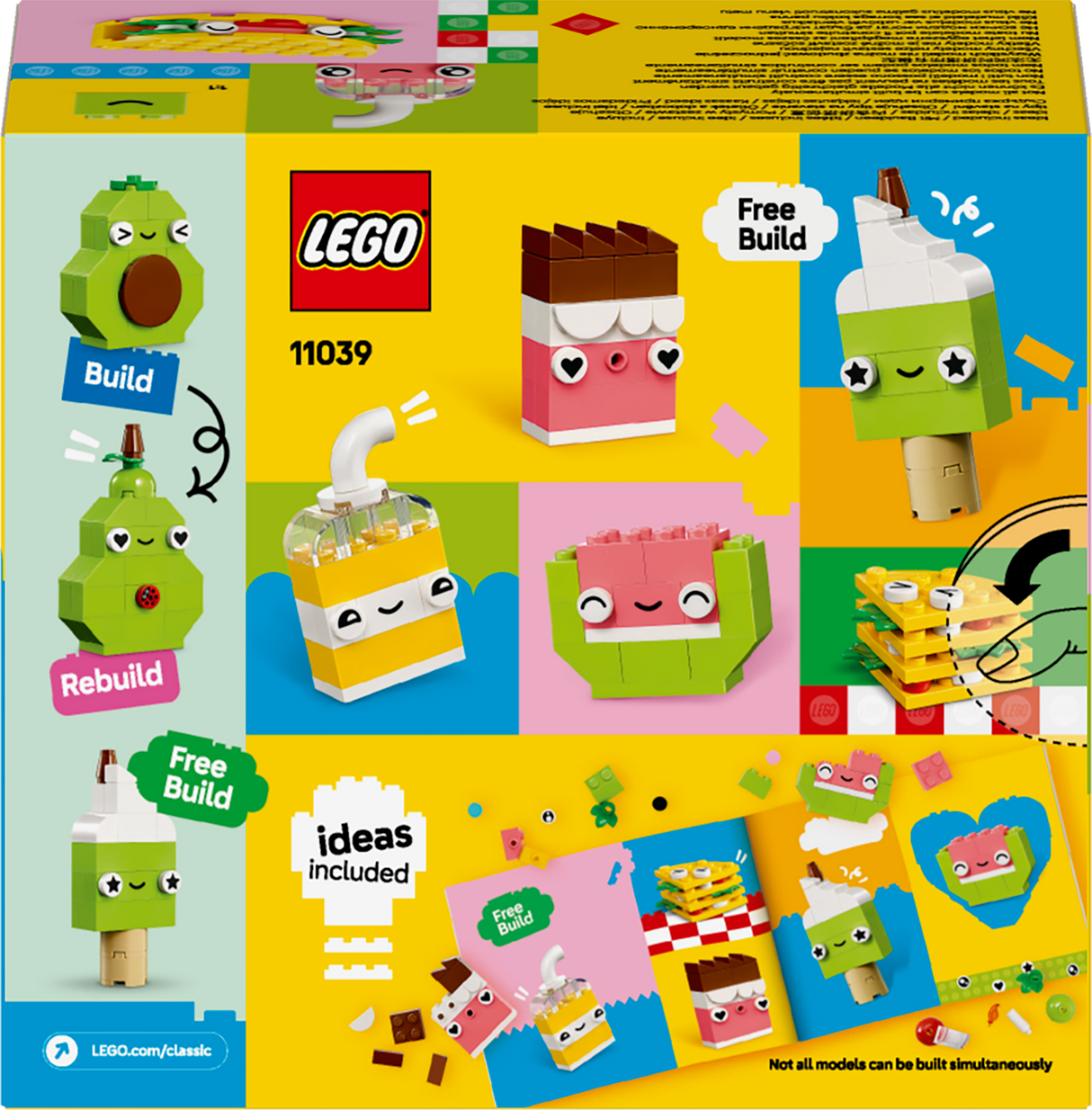 LEGO Classic Creative Food Friends 11039L