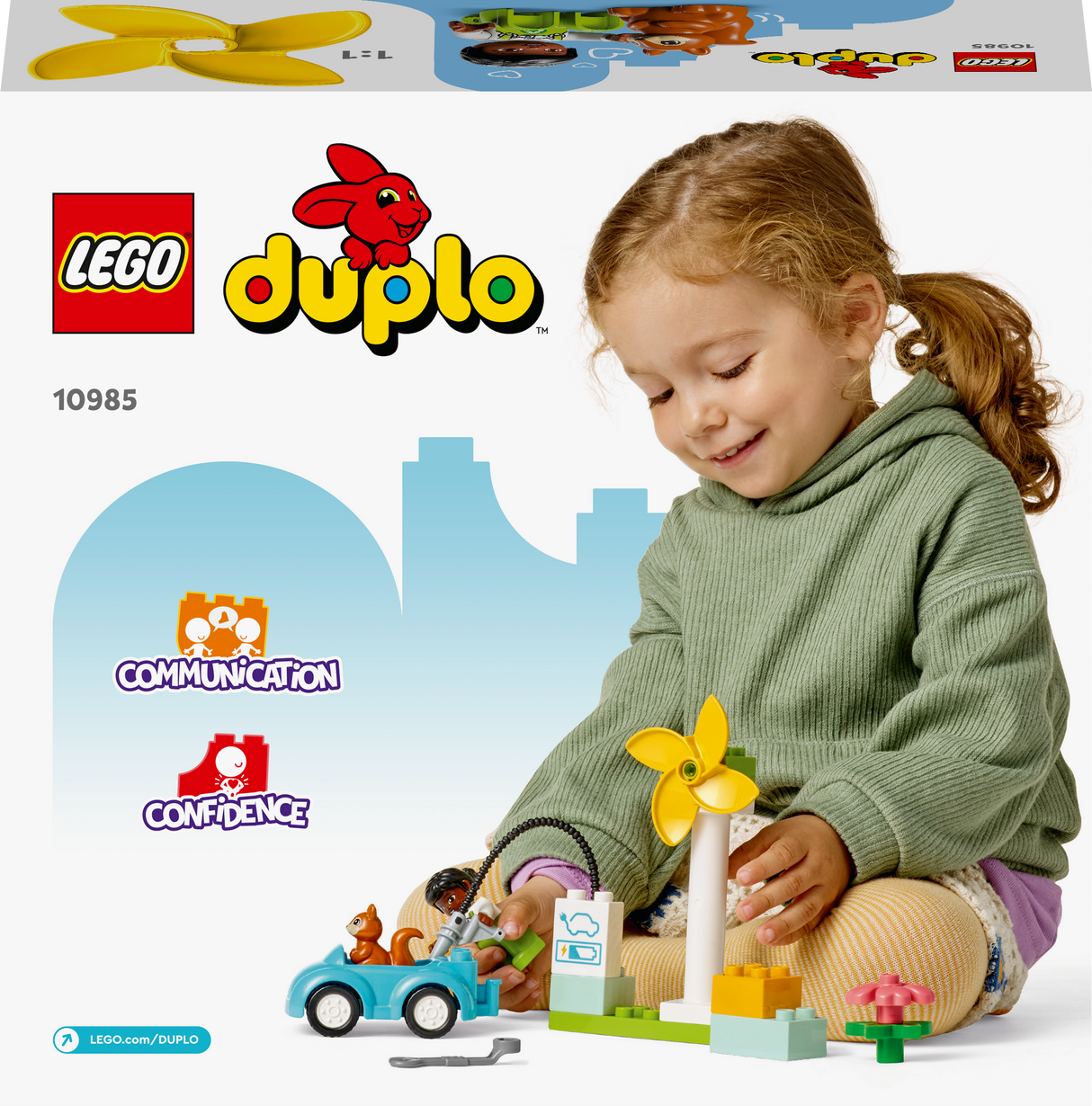 LEGO DUPLO Wind Turbine and Electric Car 10985L