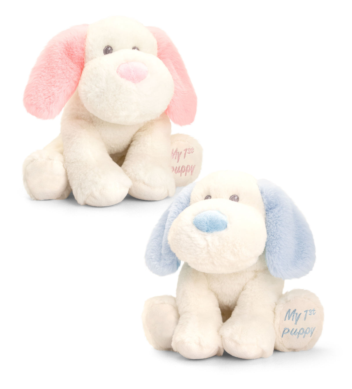 Keel Toys Eco Baby Puppies 20 cm 2 Different SE1008K