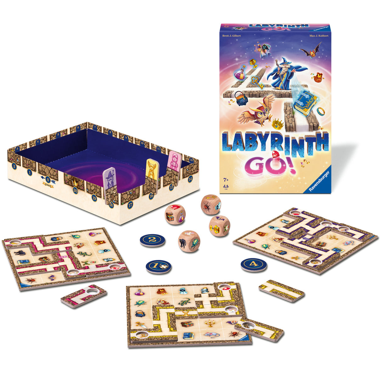 Ravensburger Board Game: Labyrinth GO! 24699U