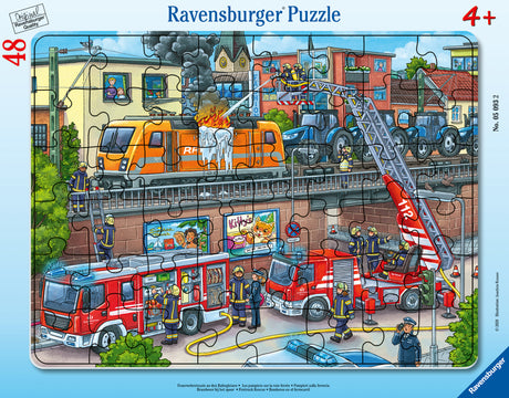 Ravensburger Frame Puzzle 48 pc Firefighting 050932V
