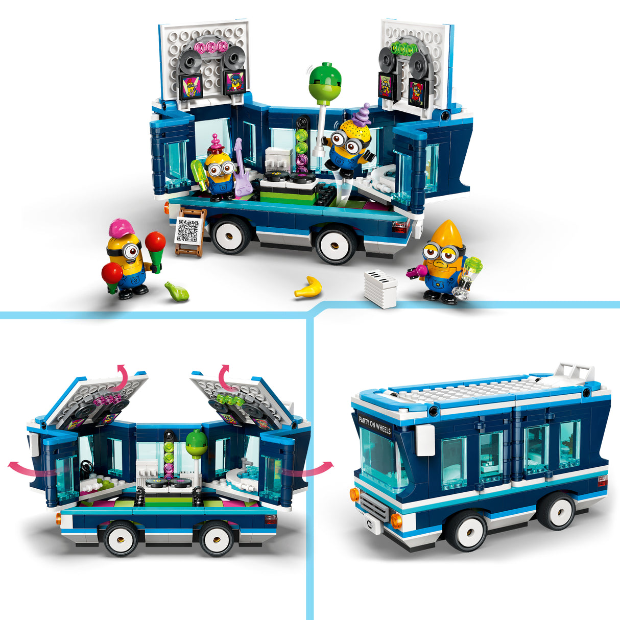 LEGO Minions Minions’ Music Party Bus 75581L