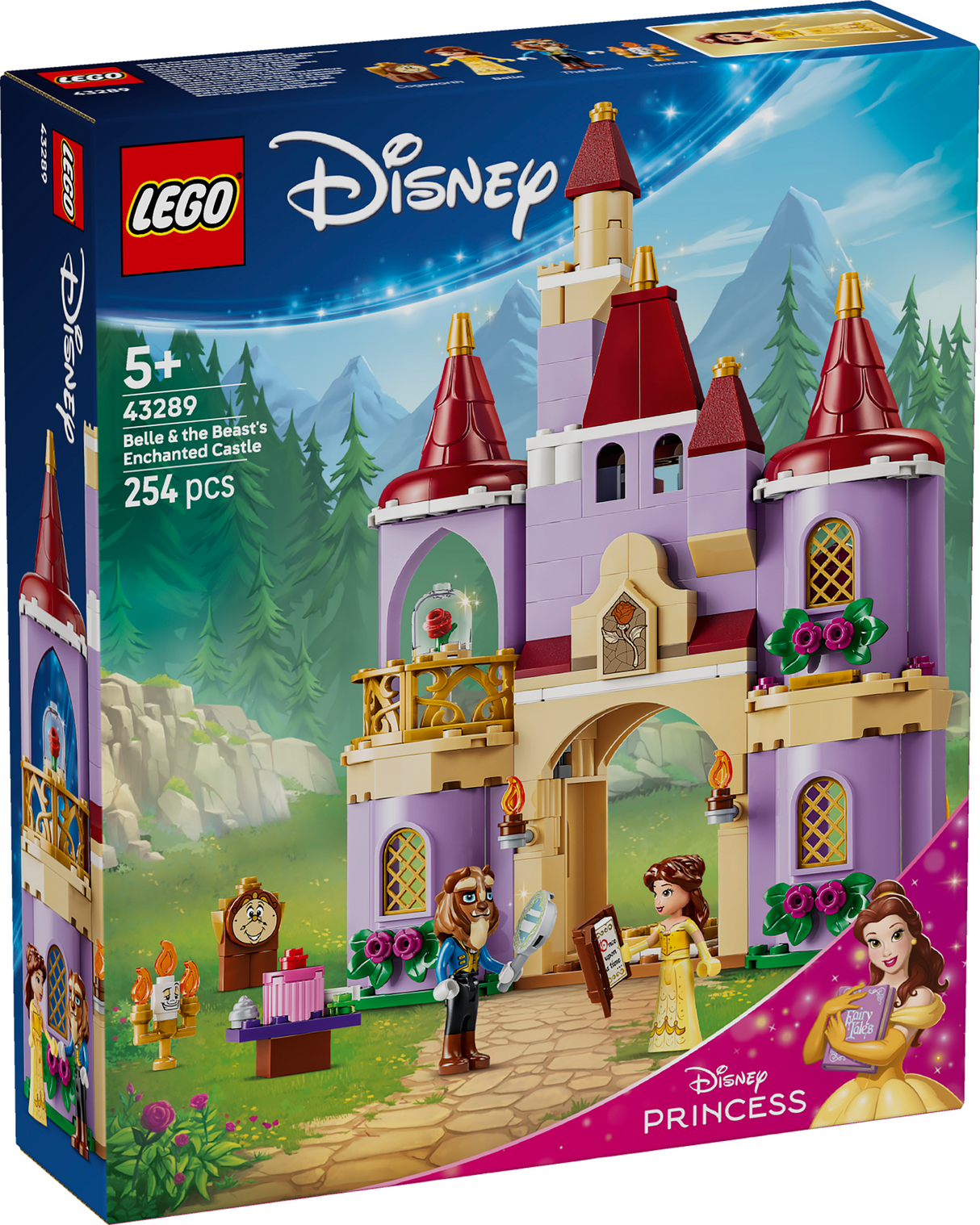 LEGO Disney Princess Belle & the Beast’s Enchanted Castle 43289L