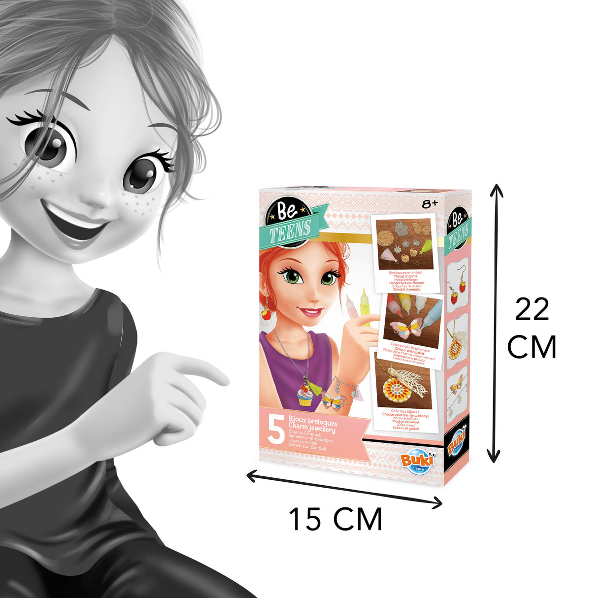 Buki Handicraft Kit Pendants BE121I